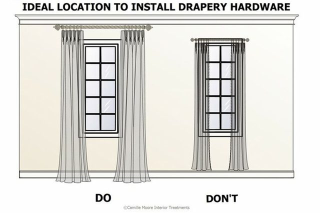 how-to-hang-curtains-visual-ehow